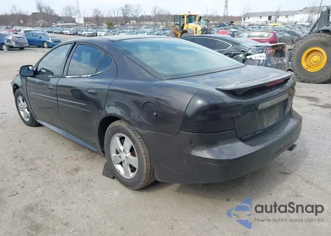2008 Pontiac Grand Prix from USA, damaged, VIN 2G2WP552381117380